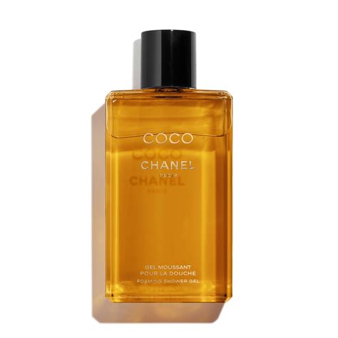 chanel coco gel moussant|Chanel foaming shower gel.